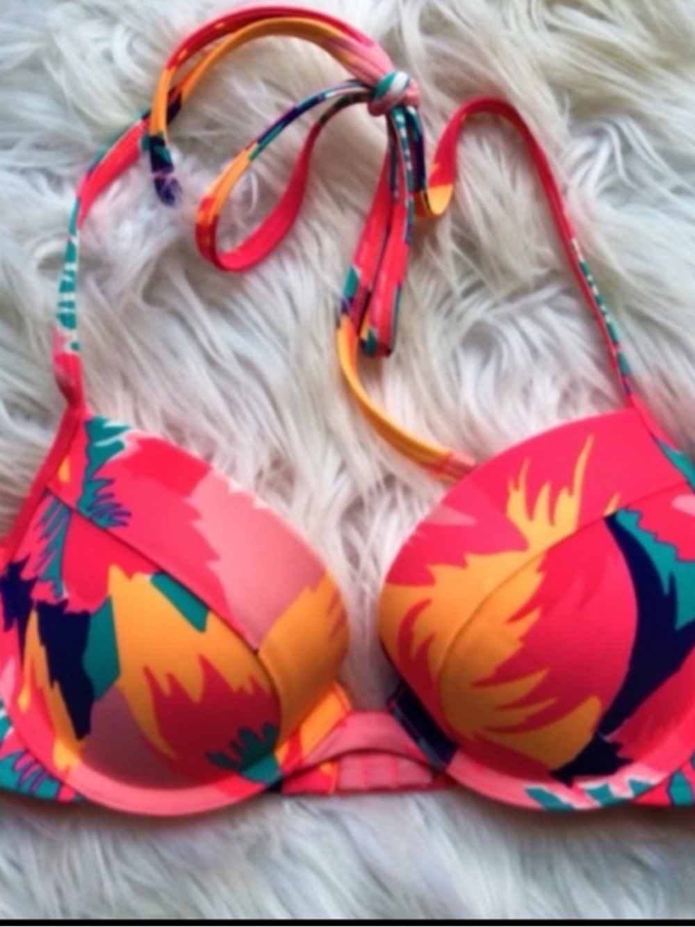 NWOT AERIE Push-Up Bikini Top
